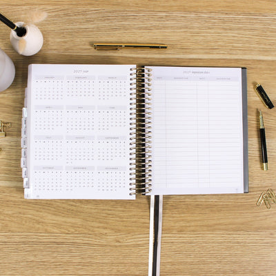 2026 Daily Planner - Black