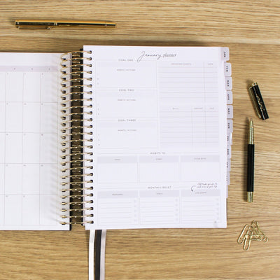 2026 Daily Planner - Black