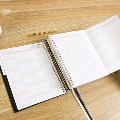 2026 Daily Planner - Black