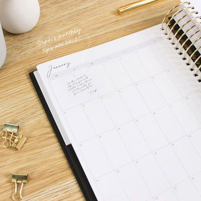 2026 Daily Planner - Black