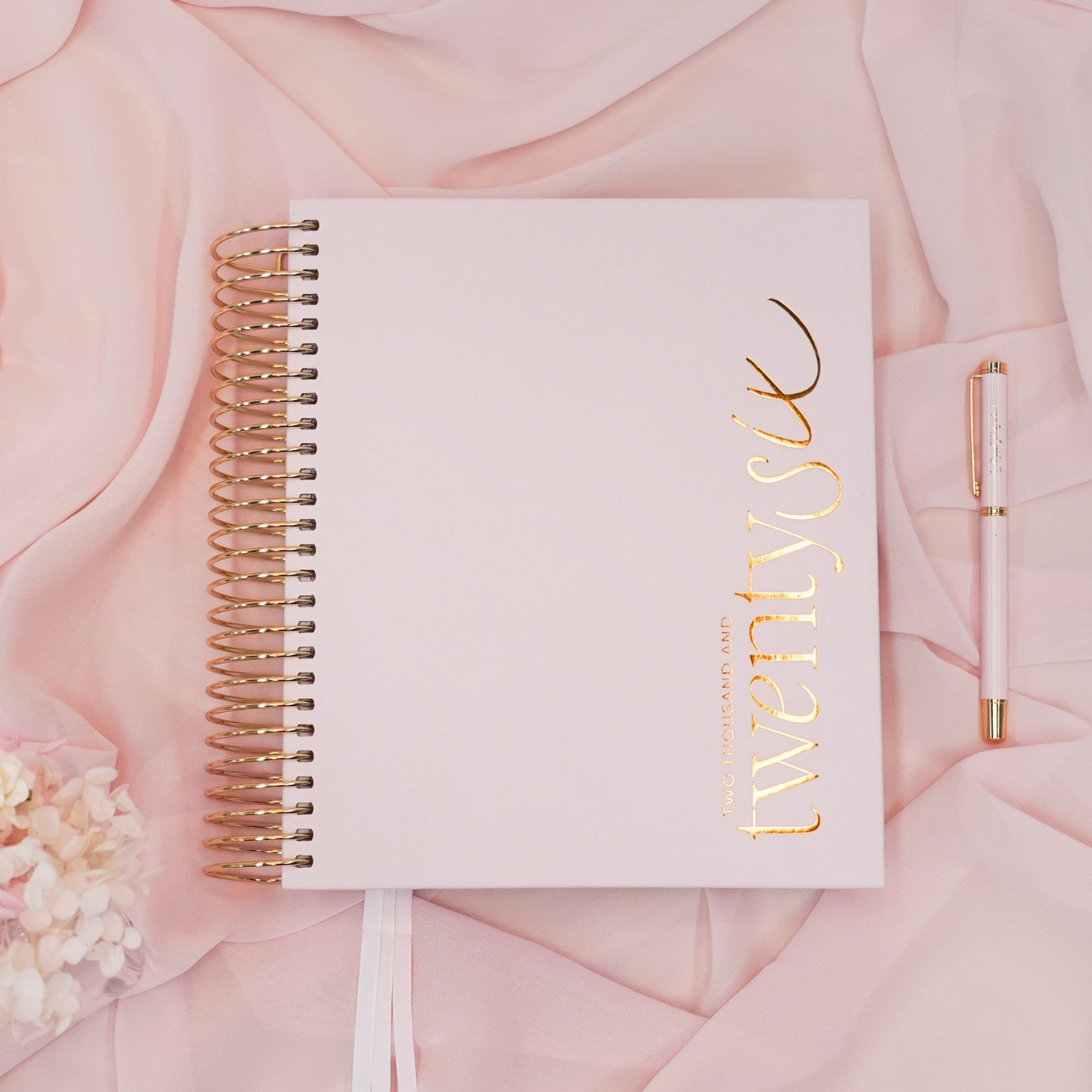 2026 Daily Planner - Blush