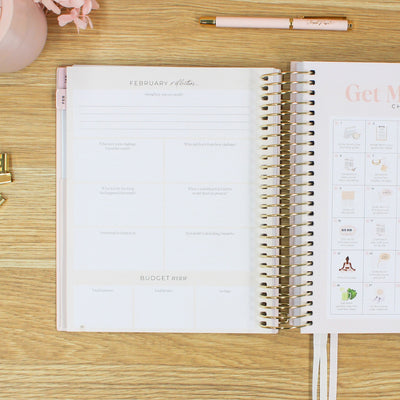 2026 Daily Planner - Blush