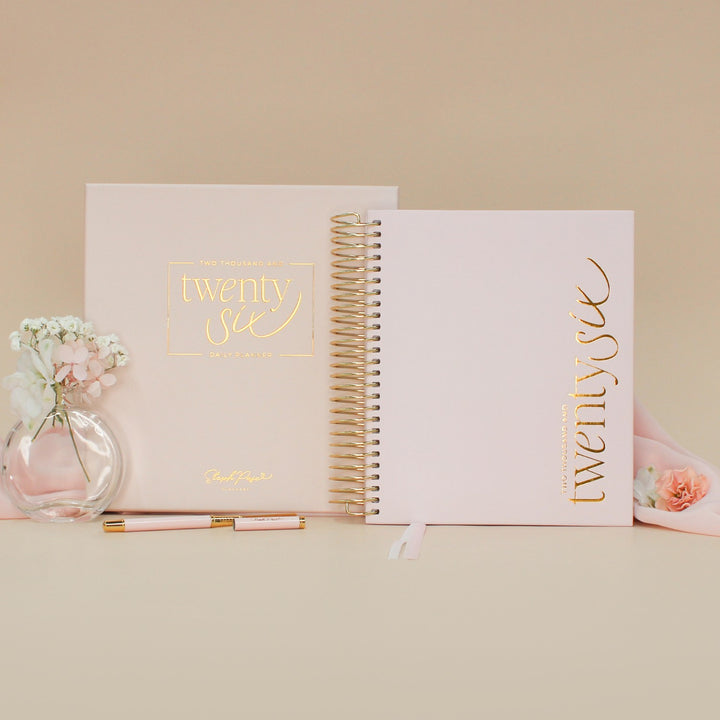 2026 Daily Planner - Blush