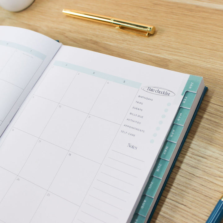 2026 Essential Planner - Teal