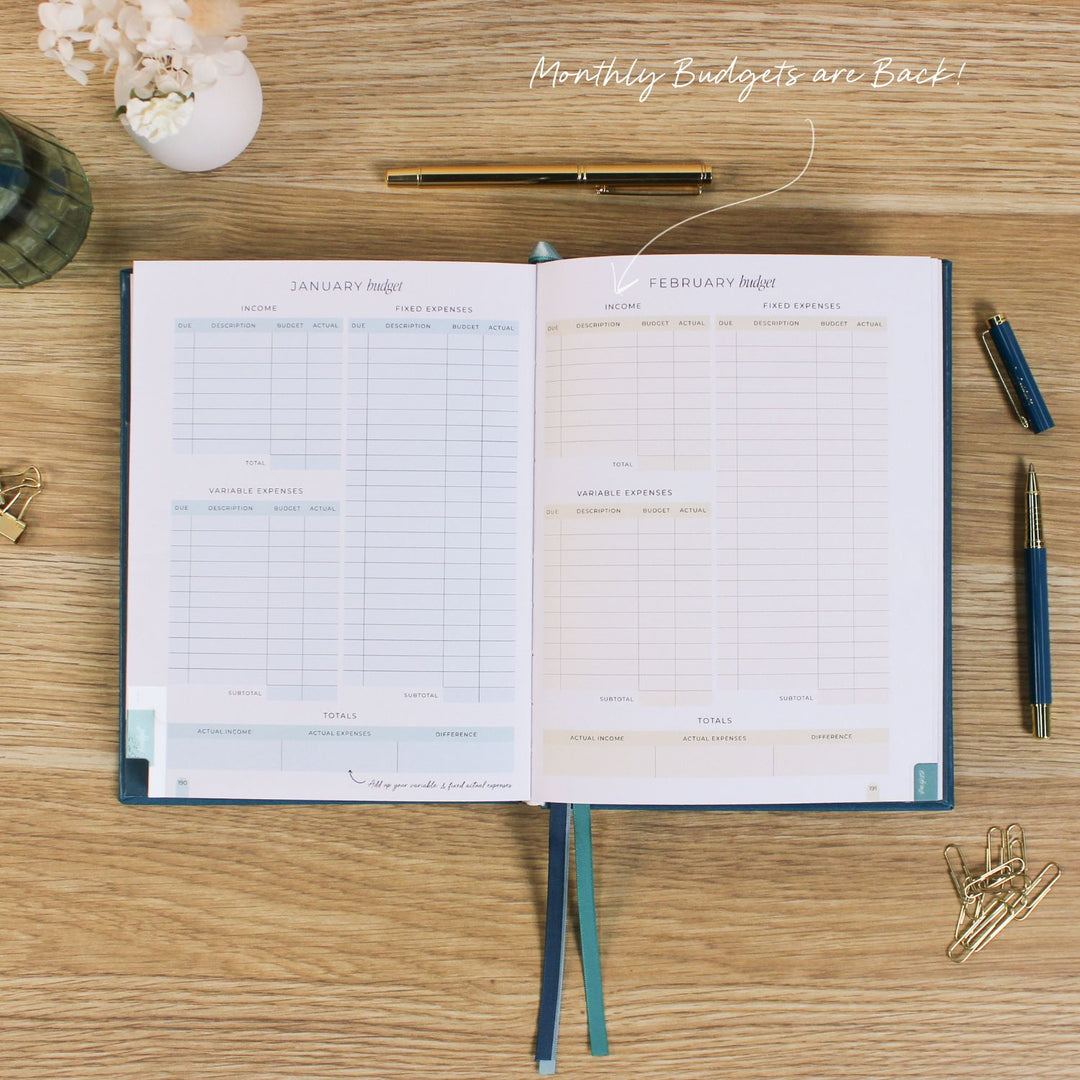 2026 Essential Planner - Teal