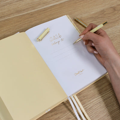 2026 Essential Planner - Butter Yellow