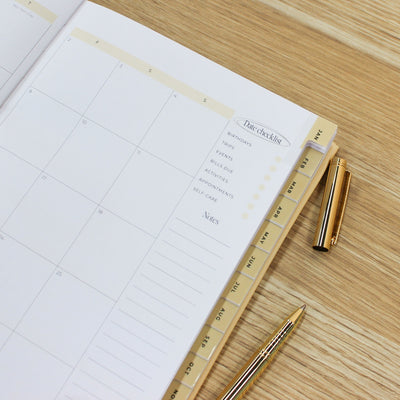2026 Essential Planner - Butter Yellow
