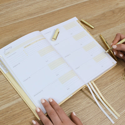 2026 Essential Planner - Butter Yellow