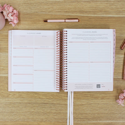 2026 Signature Planner - Blush + Rose Gold