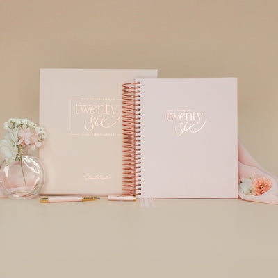 2026 Signature Planner - Blush + Rose Gold