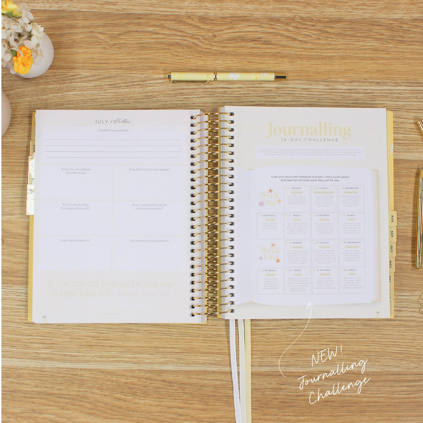 2026 Signature Planner - Butter Yellow