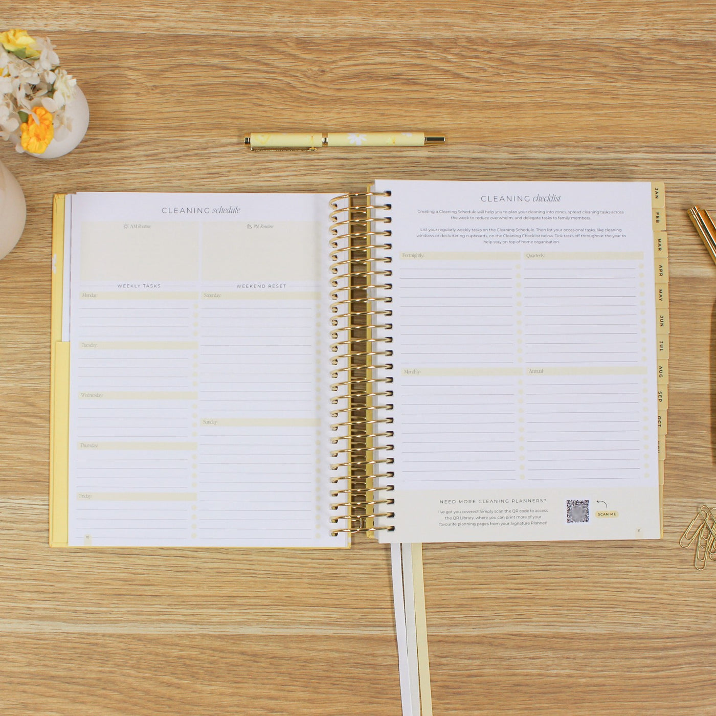 2026 Signature Planner - Butter Yellow