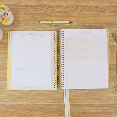 2026 Signature Planner - Butter Yellow