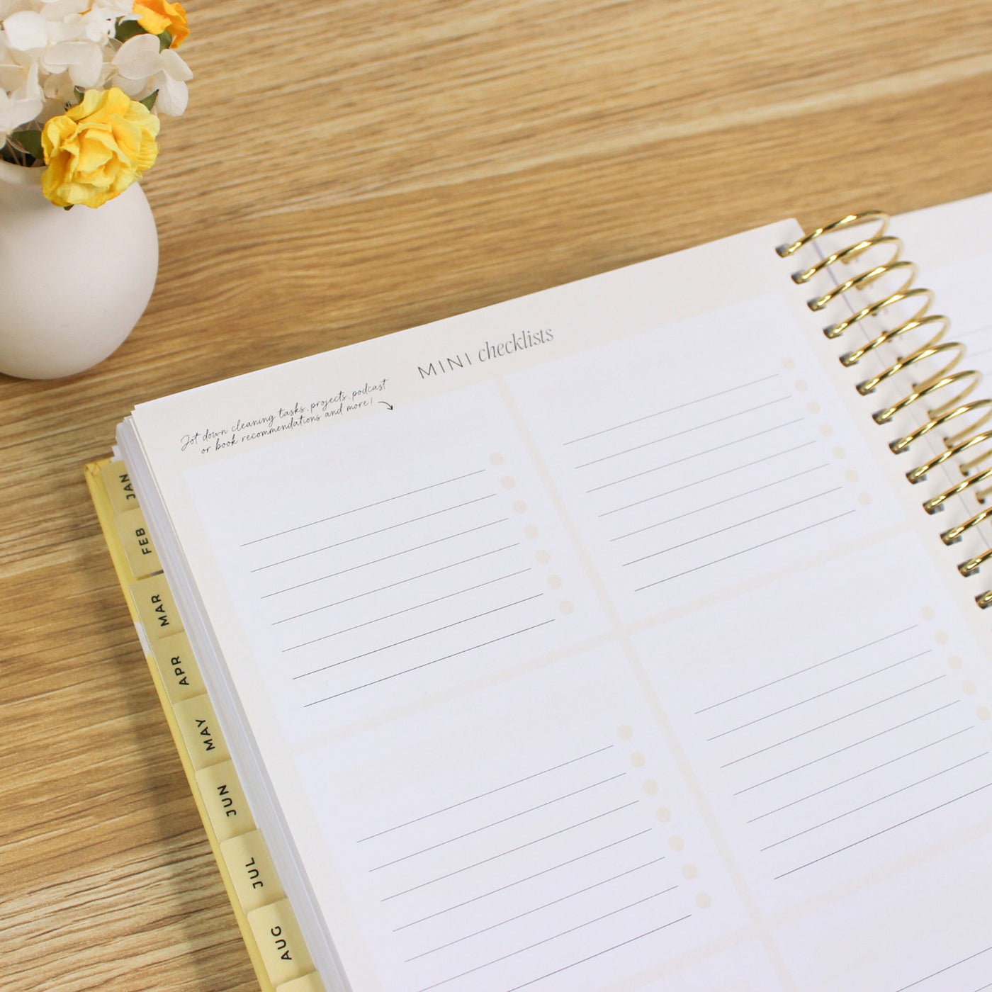 2026 Signature Planner - Butter Yellow