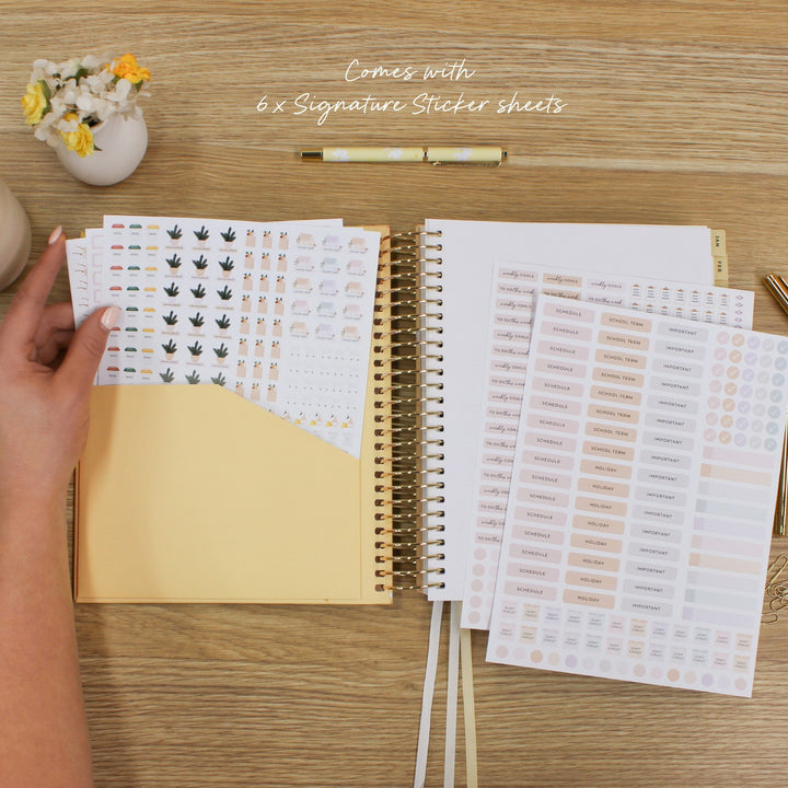 2026 Signature Planner - Butter Yellow
