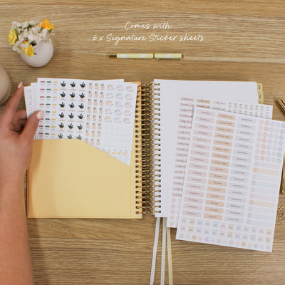 2026 Signature Planner - Butter Yellow