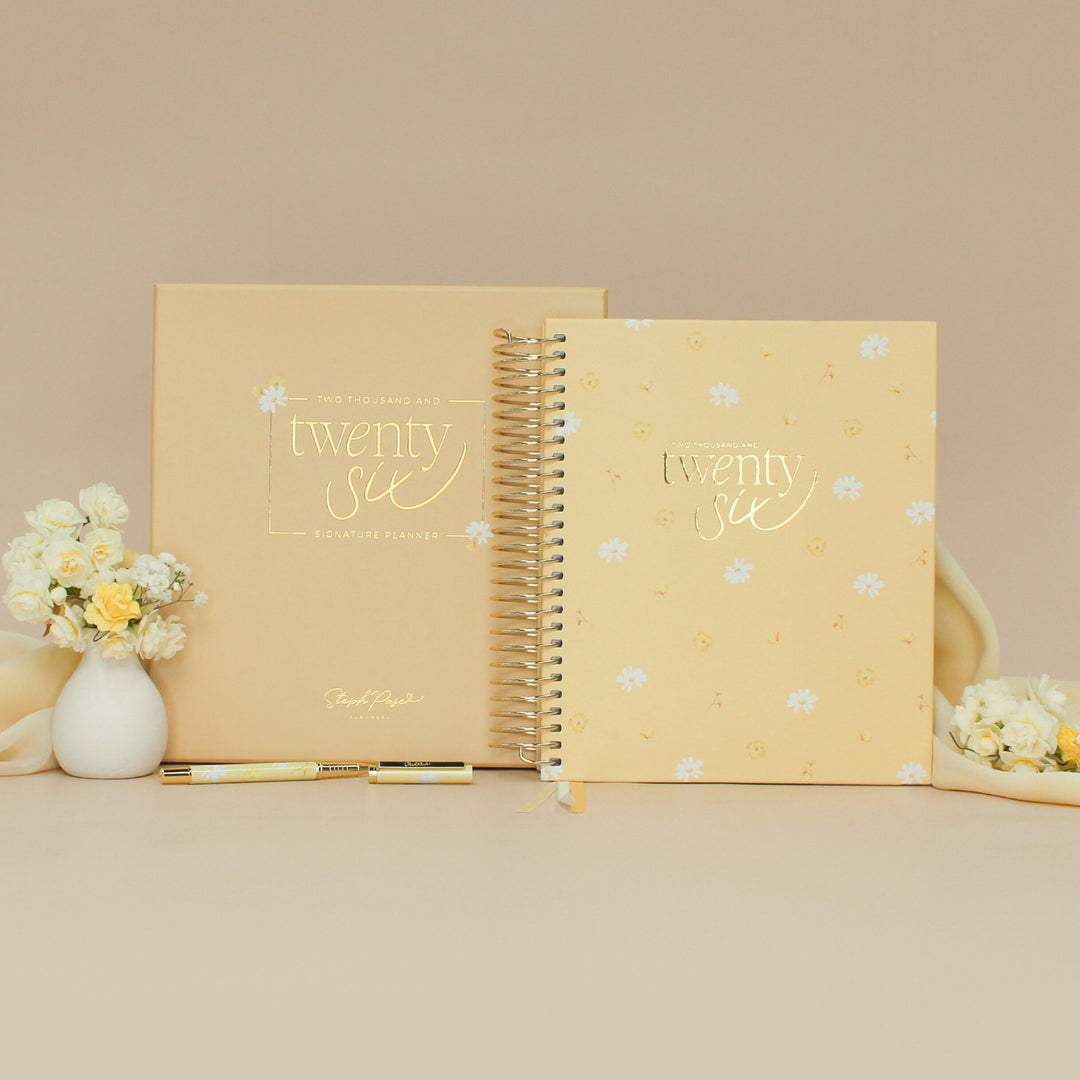 2026 Signature Planner - Butter Yellow