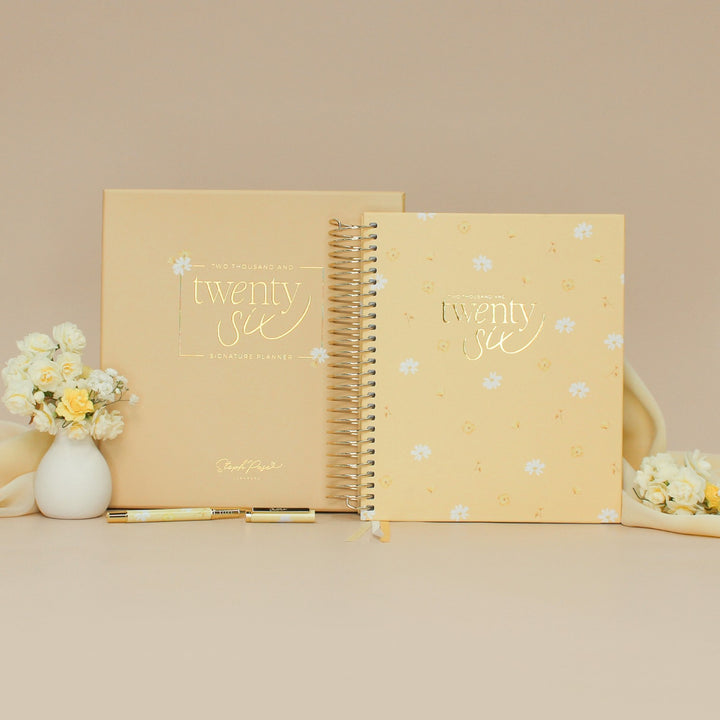 2026 Signature Planner - Butter Yellow