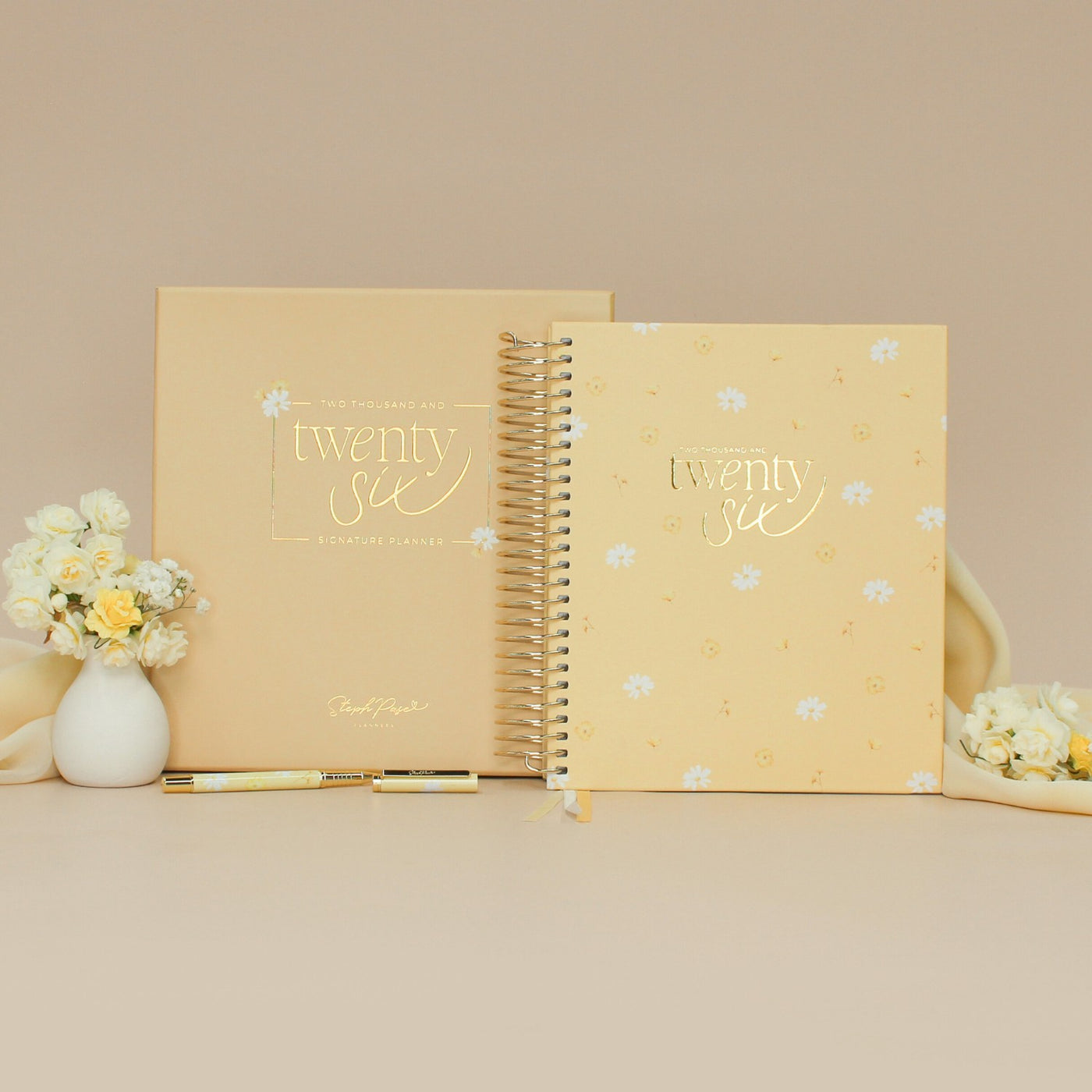 2026 Signature Planner - Butter Yellow