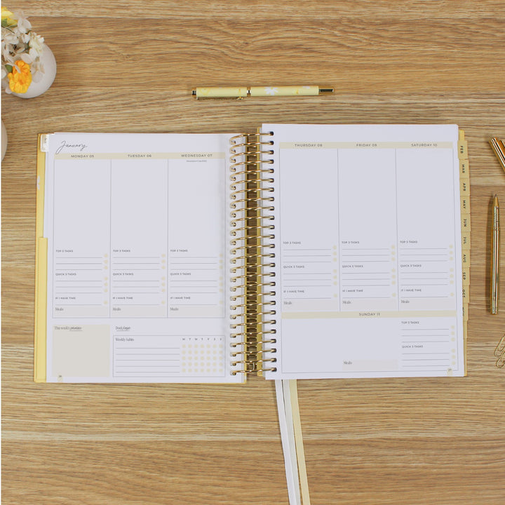 2026 Signature Planner - Butter Yellow