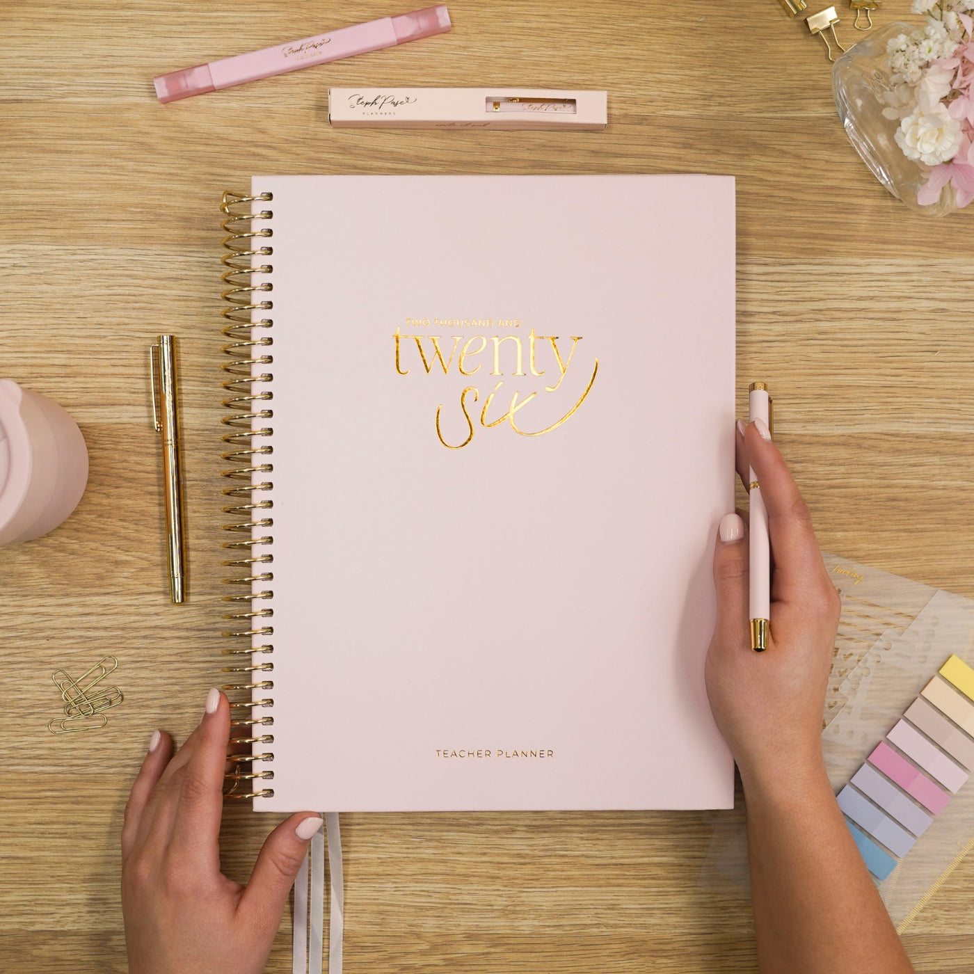2026 Teacher Planner - Blush