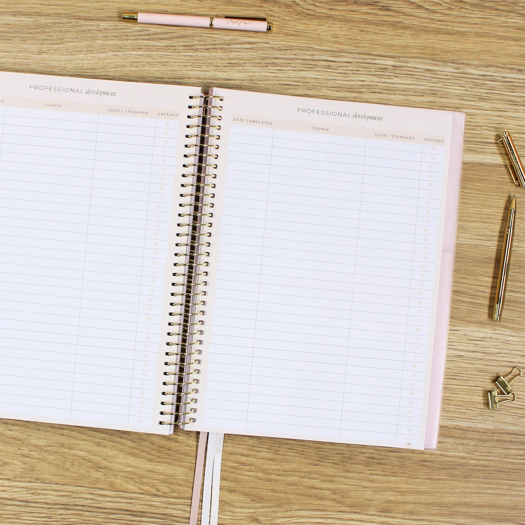2026 Teacher Planner - Blush