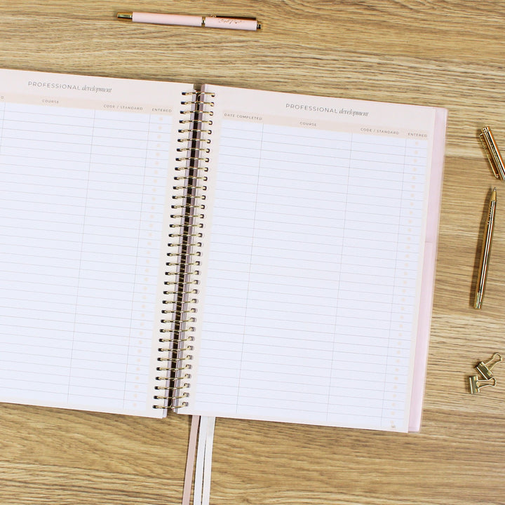 2026 Teacher Planner - Blush