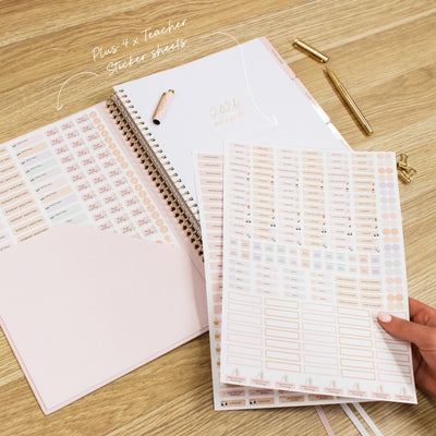 2026 Teacher Planner - Blush