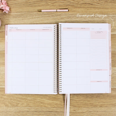 2026 Teacher Planner - Blush