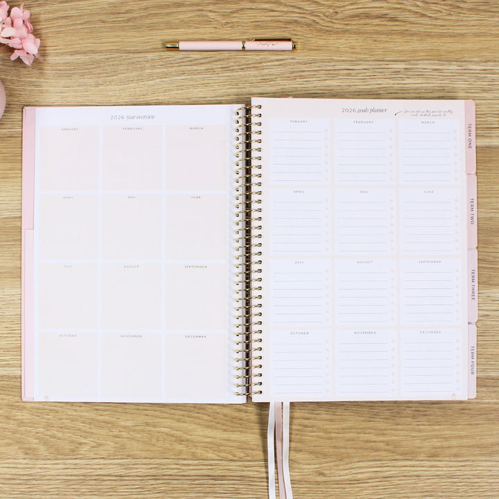 2026 Teacher Planner - Blush