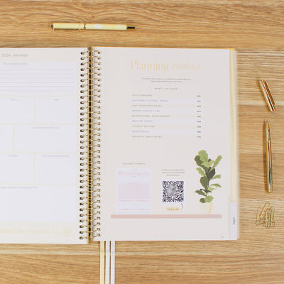2026 Teacher Planner - Butter Yellow
