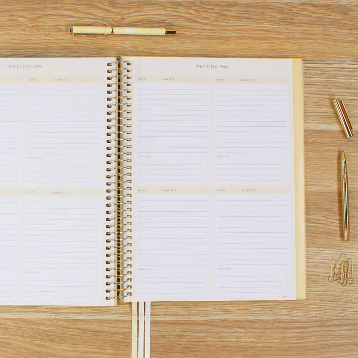 2026 Teacher Planner - Butter Yellow