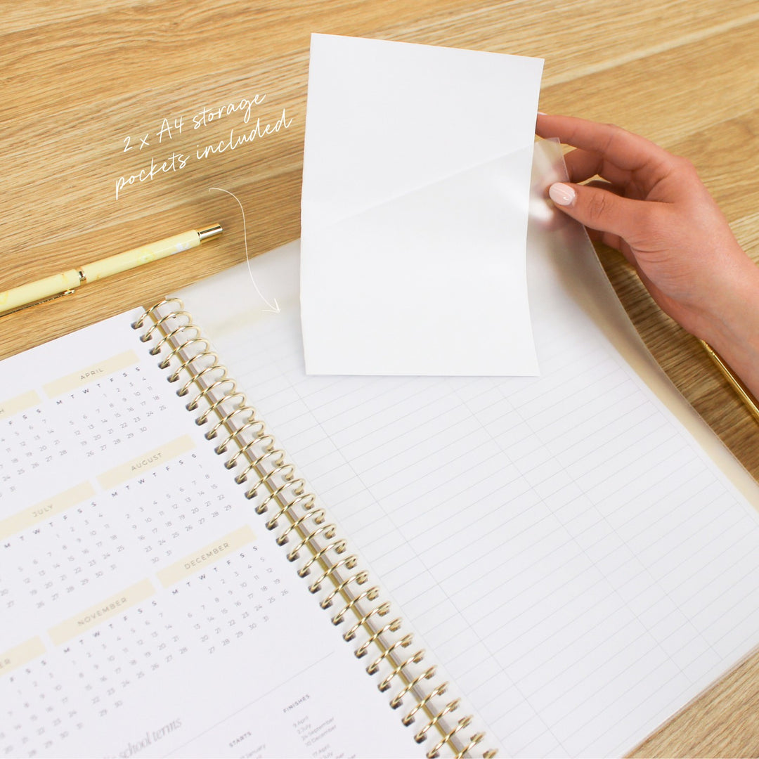 2026 Teacher Planner - Butter Yellow