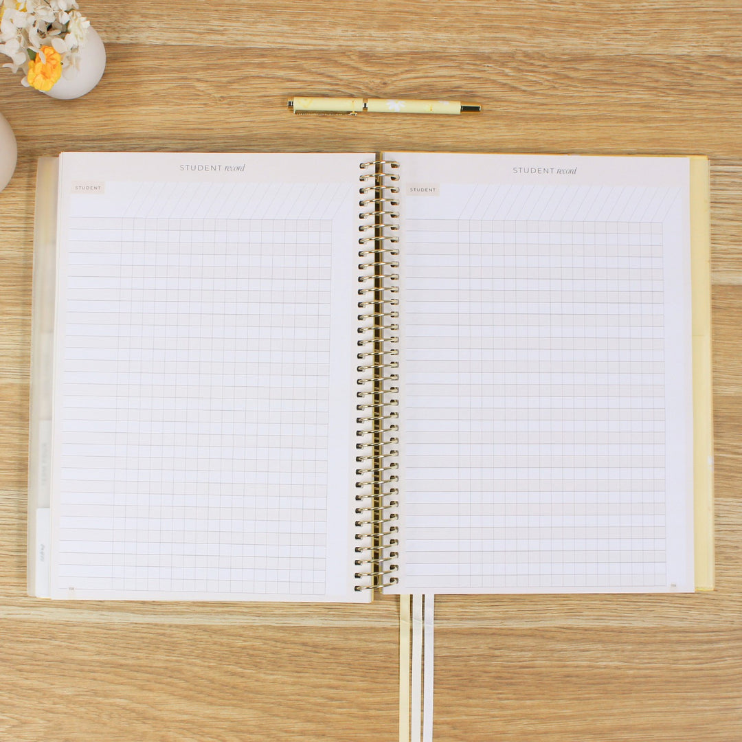 2026 Teacher Planner - Butter Yellow
