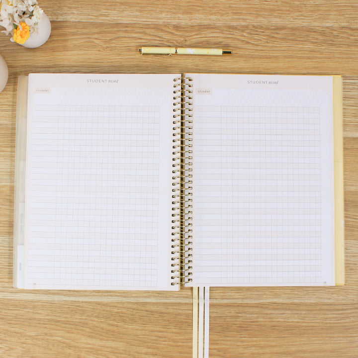 2026 Teacher Planner - Butter Yellow