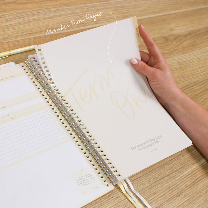 2026 Teacher Planner - Butter Yellow