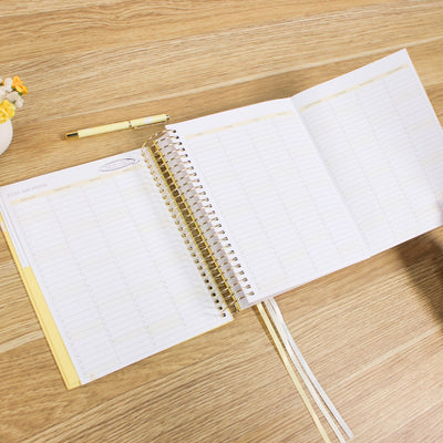 2026 Daily Planner - Butter Yellow