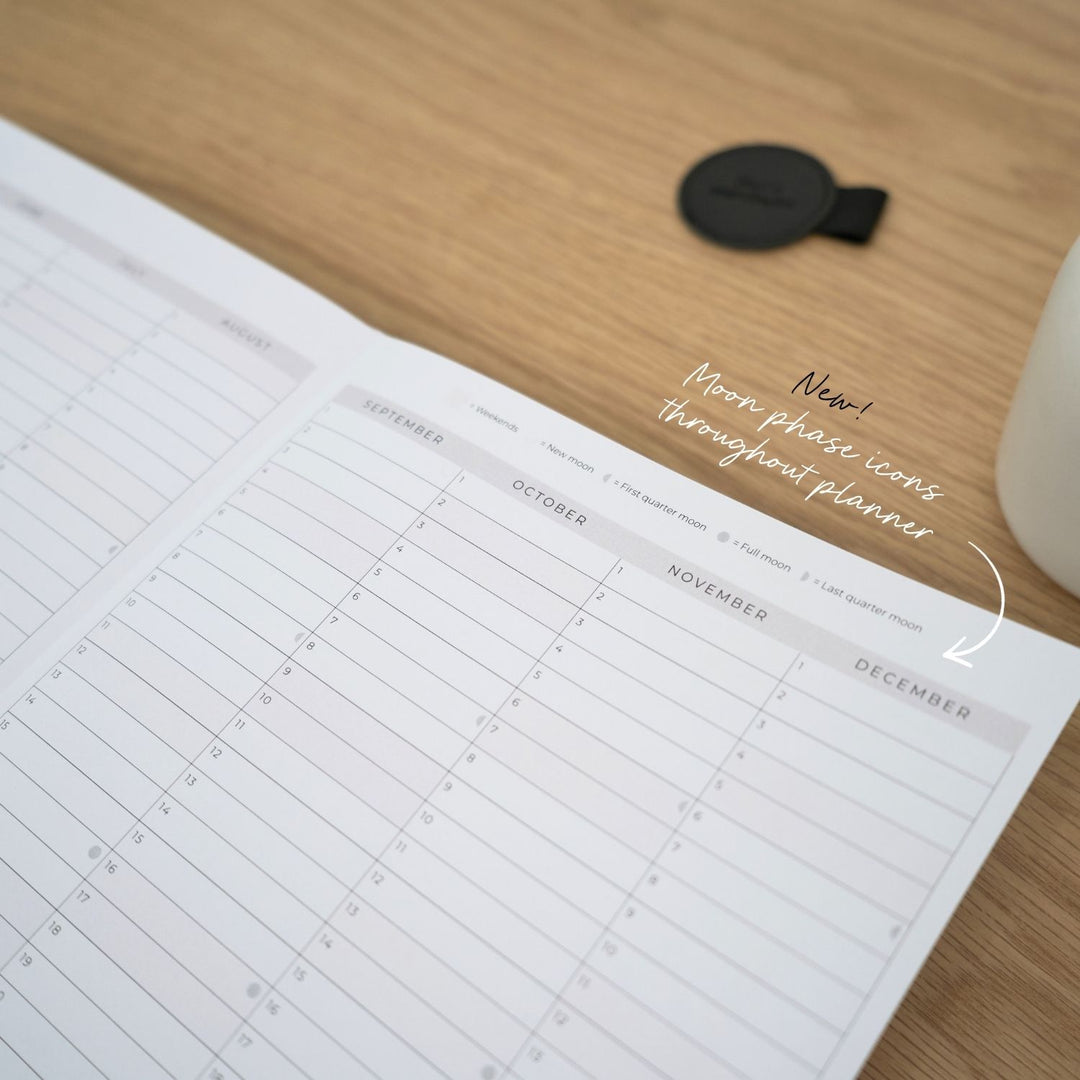 2027 2-Day Planner - Black