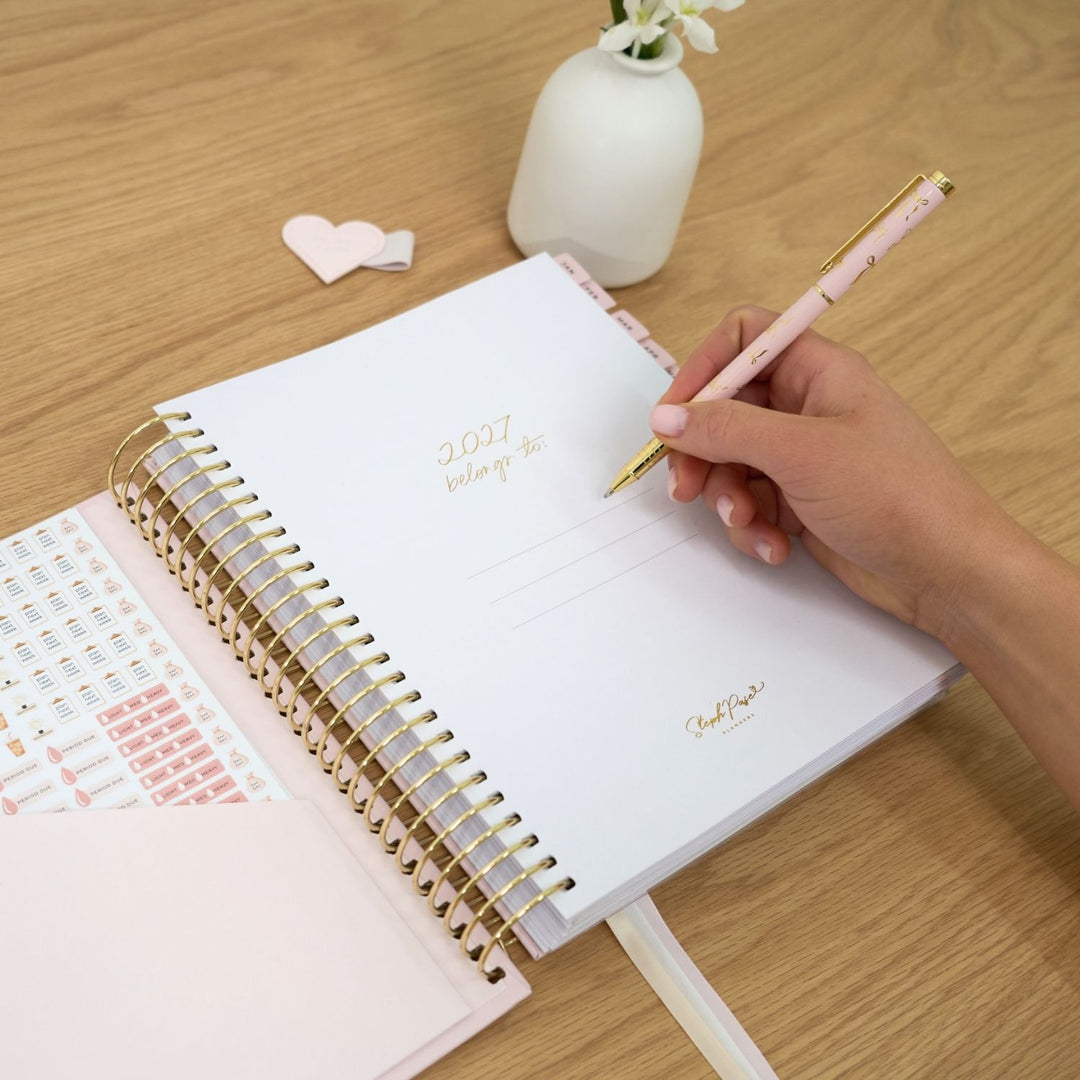 2027 2-Day Planner - Blush