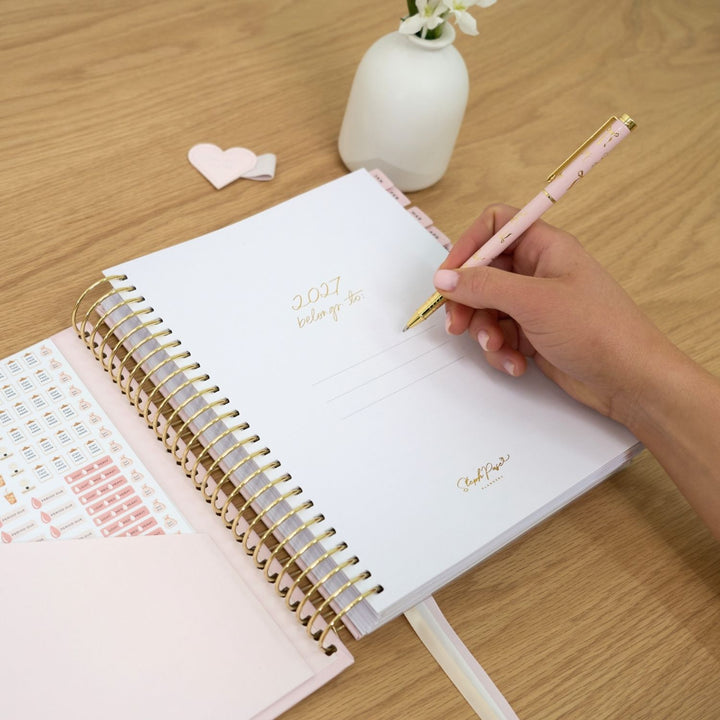 2027 2-Day Planner - Blush