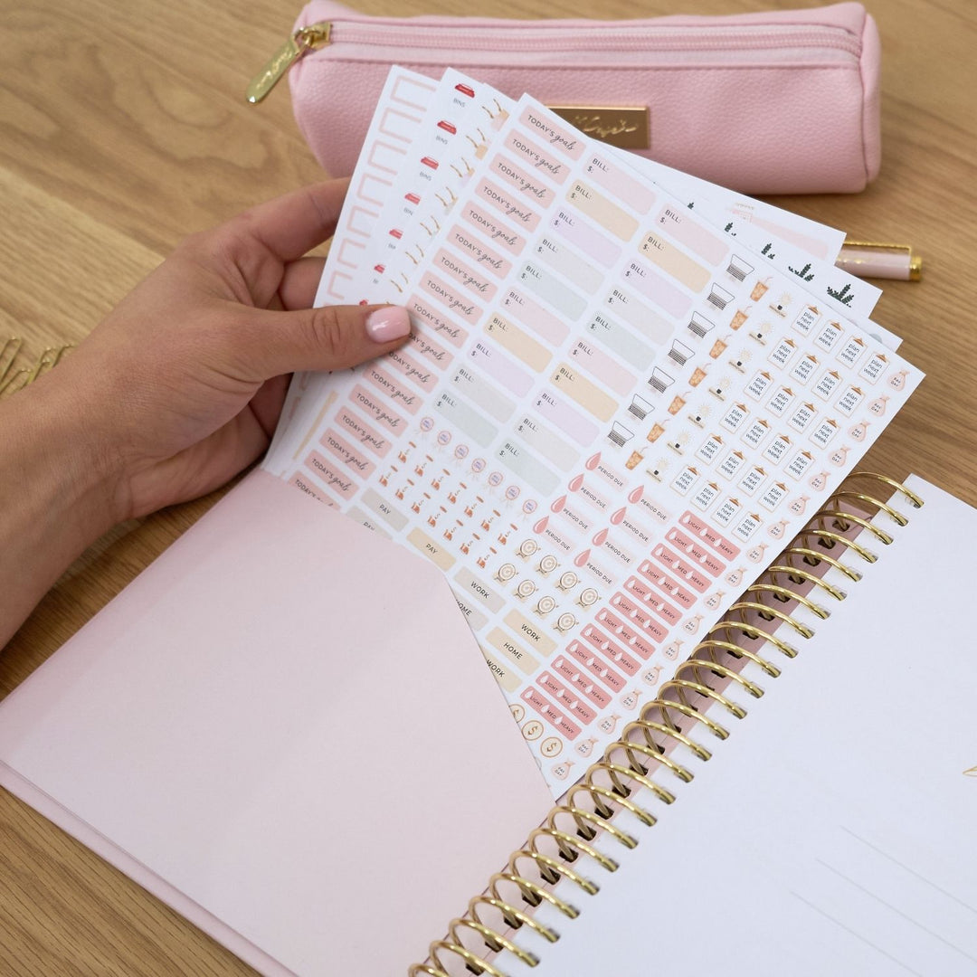 2027 2-Day Planner - Blush