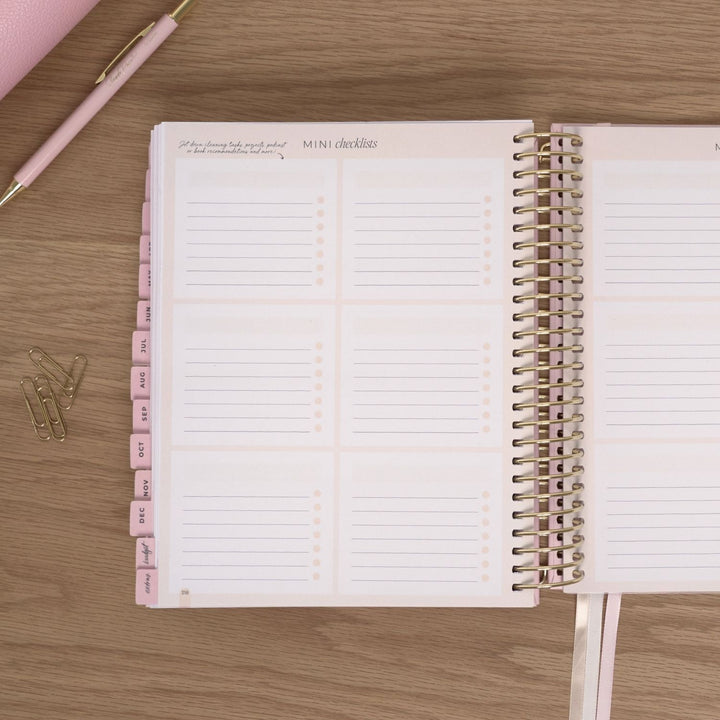 2027 2-Day Planner - Blush