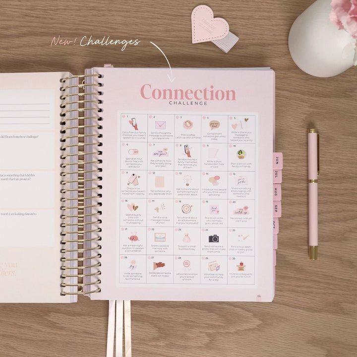 2027 2-Day Planner - Blush