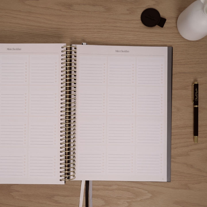 2027 Business Planner A4 - Black
