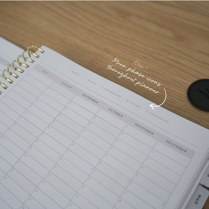 2027 Business Planner A4 - Black