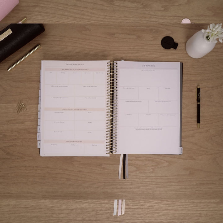 2027 Business Planner A4 - Black