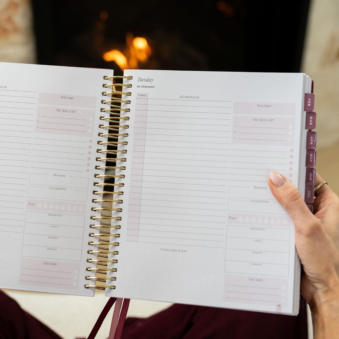 2027 Daily Planner - Berry