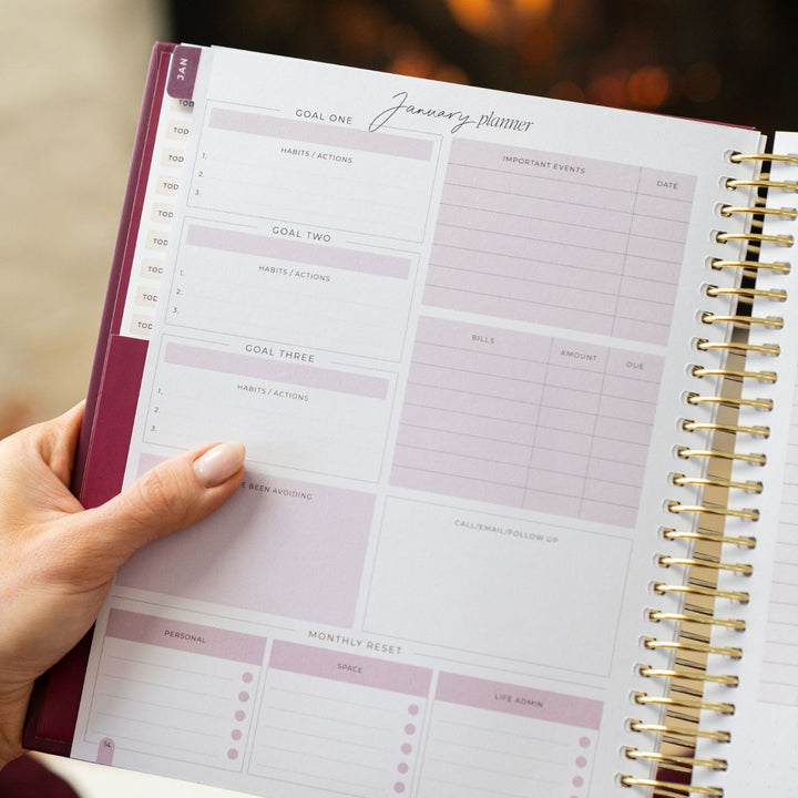 2027 Daily Planner - Berry