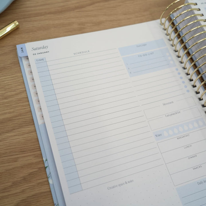 2027 Daily Planner - Bluebelle