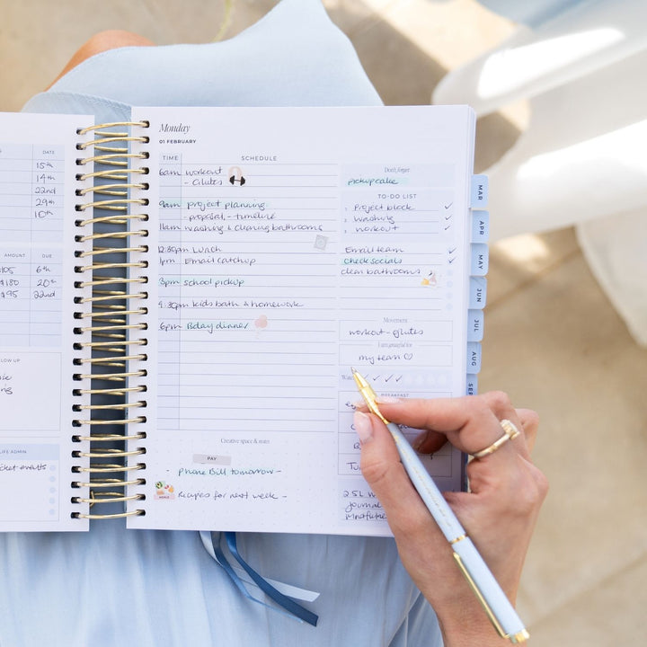 2027 Daily Planner - Bluebelle
